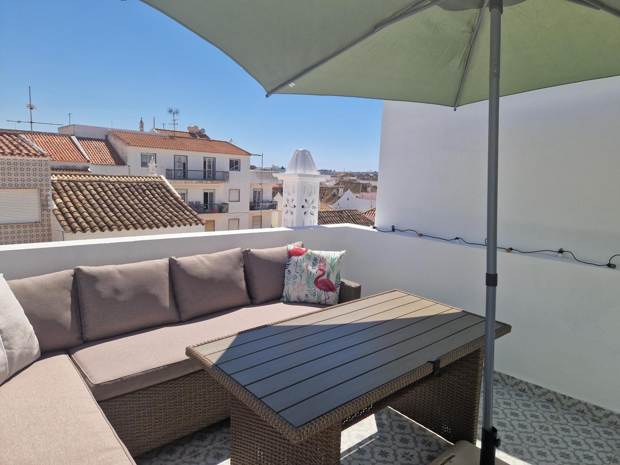 Вилла House With Private Roof Terrace In Centre Тавира Экстерьер фото